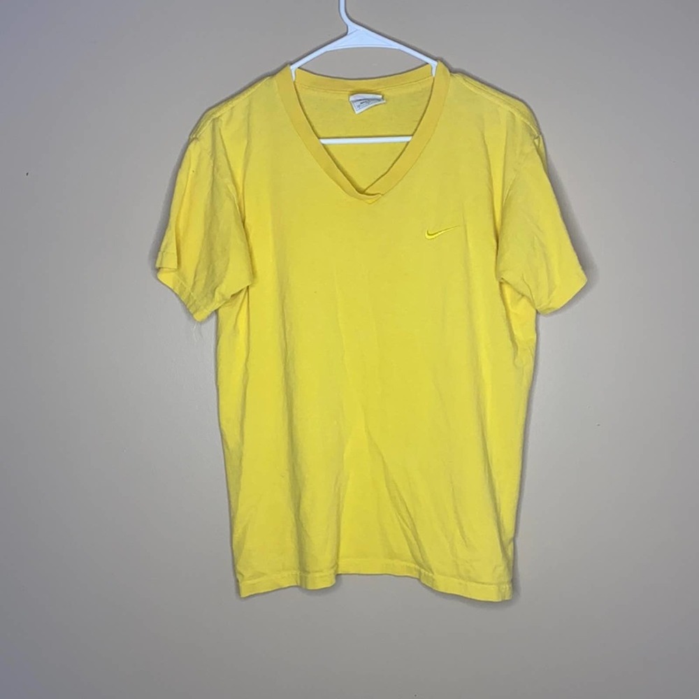 Vintage 1989 Nike Yellow T-Shirt